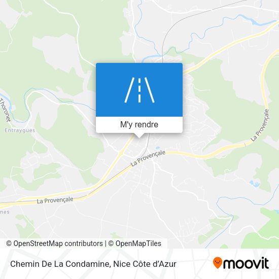 Chemin De La Condamine plan