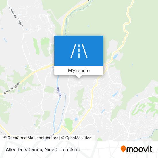 Allée Deis Canéu plan