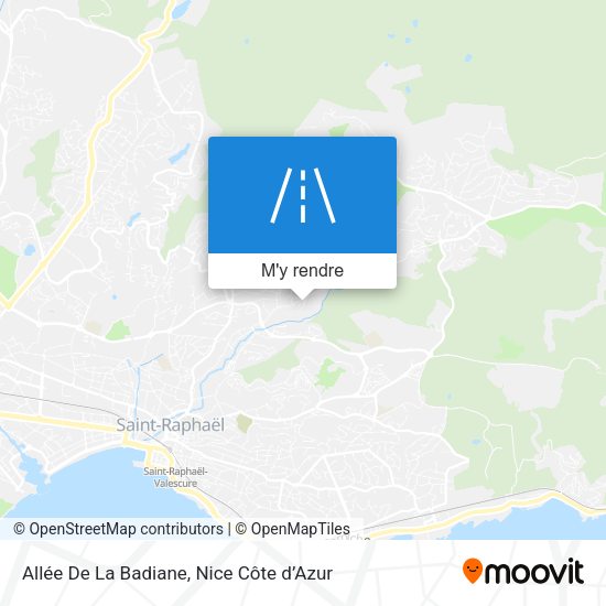 Allée De La Badiane plan