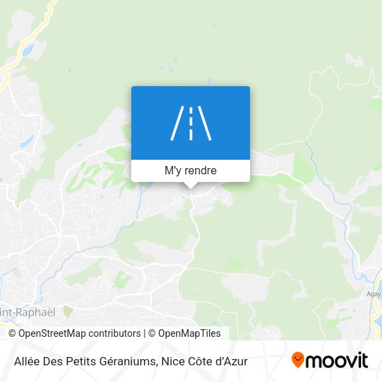 Allée Des Petits Géraniums plan