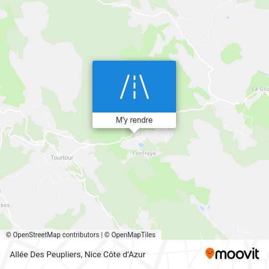 Allée Des Peupliers plan