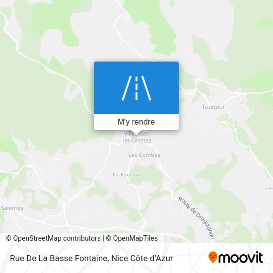 Rue De La Basse Fontaine plan