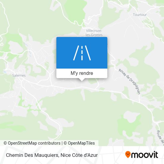 Chemin Des Mauquiers plan