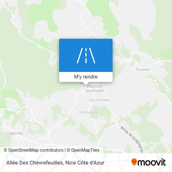 Allée Des Chèvrefeuilles plan