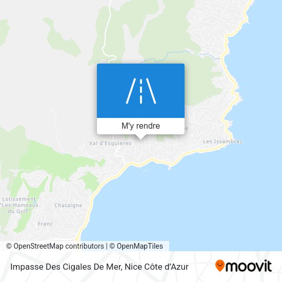 Impasse Des Cigales De Mer plan