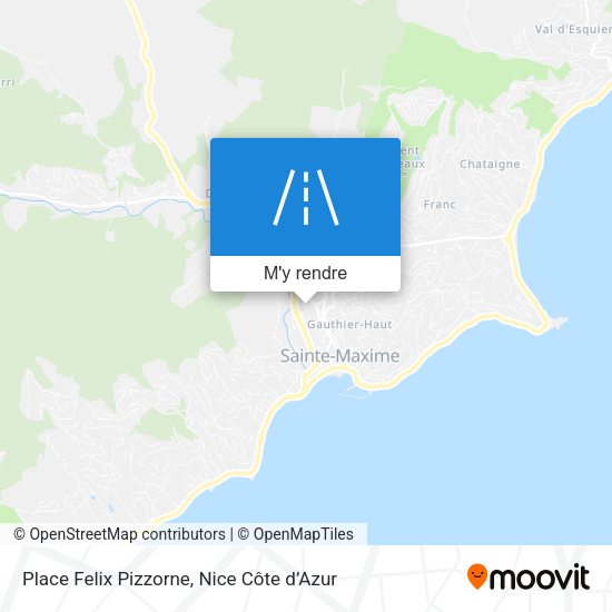 Place Felix Pizzorne plan