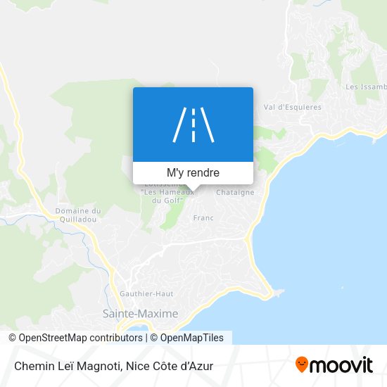 Chemin Leï Magnoti plan