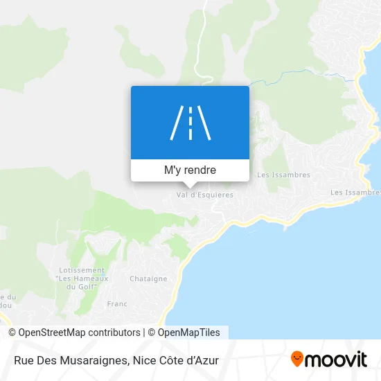 Rue Des Musaraignes plan