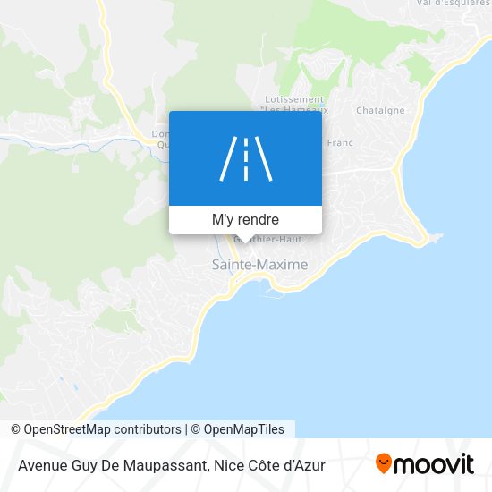 Avenue Guy De Maupassant plan