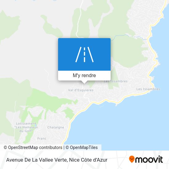 Avenue De La Vallee Verte plan