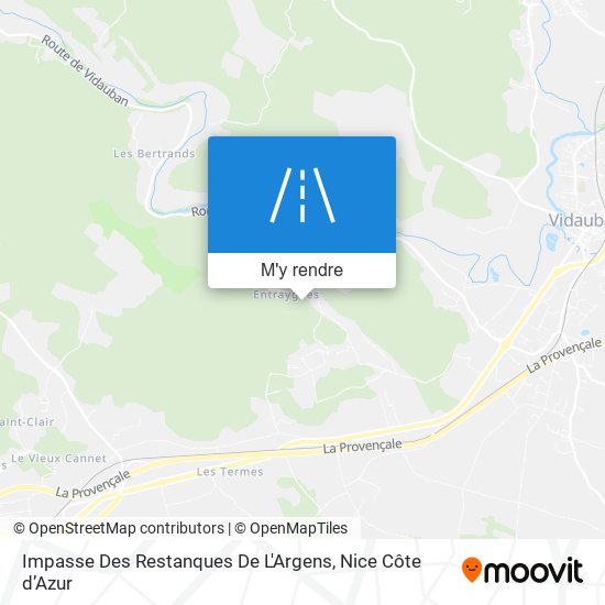 Impasse Des Restanques De L'Argens plan