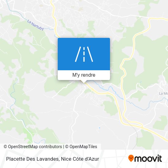Placette Des Lavandes plan