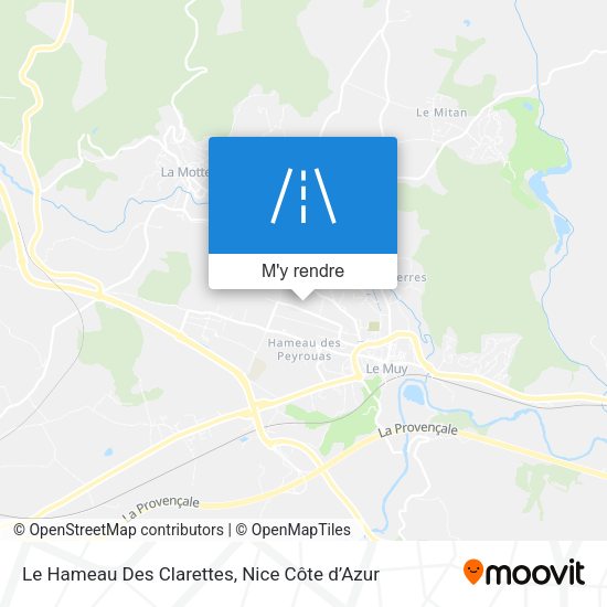 Le Hameau Des Clarettes plan