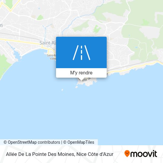 Allée De La Pointe Des Moines plan