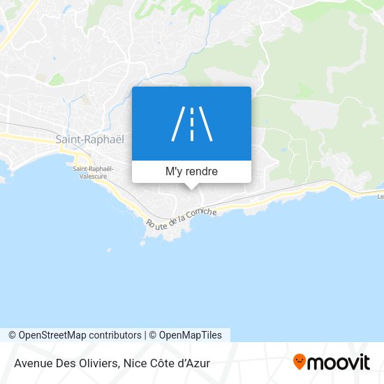 Avenue Des Oliviers plan