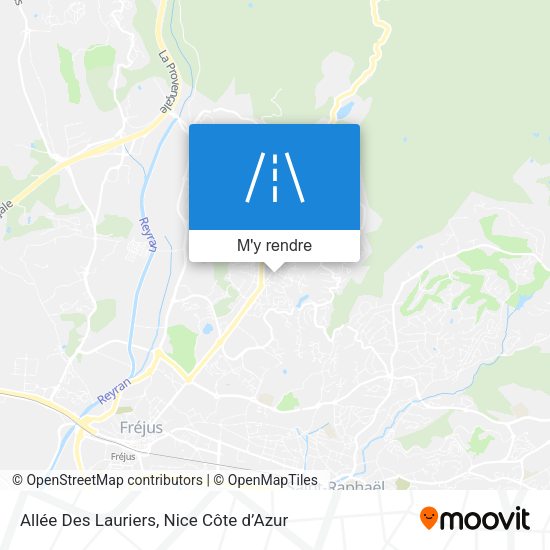 Allée Des Lauriers plan