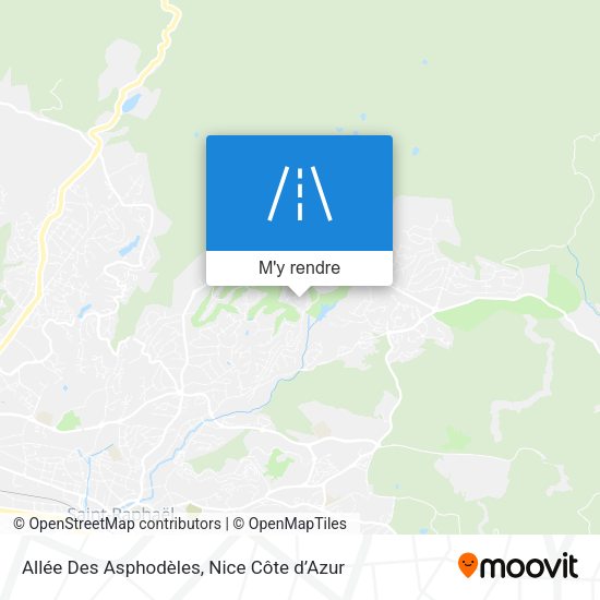 Allée Des Asphodèles plan