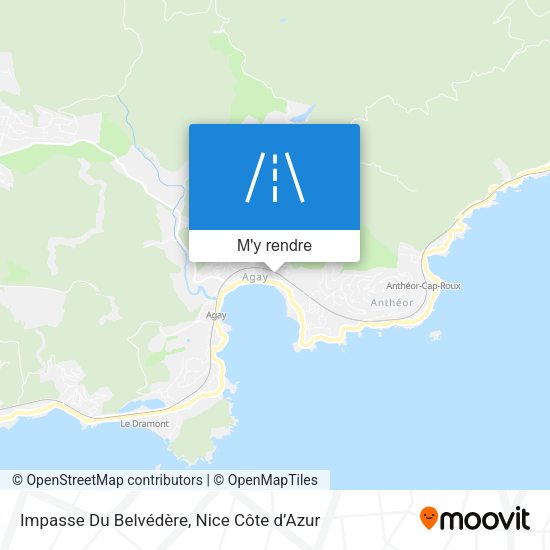 Impasse Du Belvédère plan