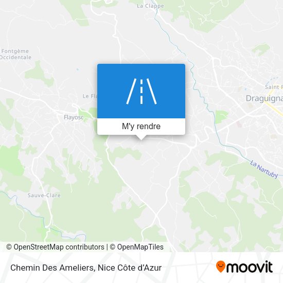 Chemin Des Ameliers plan