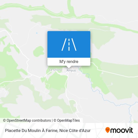 Placette Du Moulin À Farine plan
