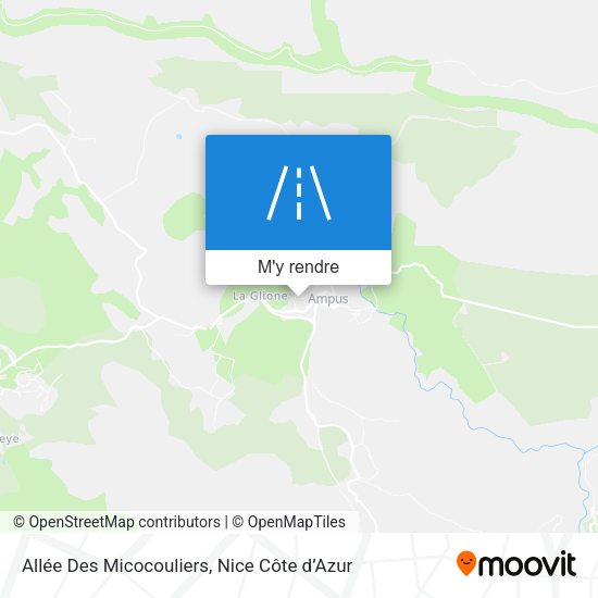 Allée Des Micocouliers plan