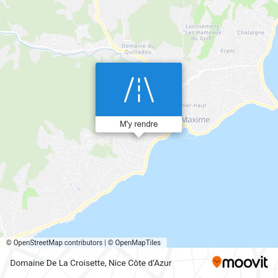 Domaine De La Croisette plan