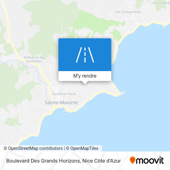 Boulevard Des Grands Horizons plan