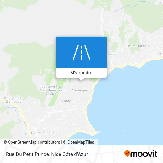 Rue Du Petit Prince plan