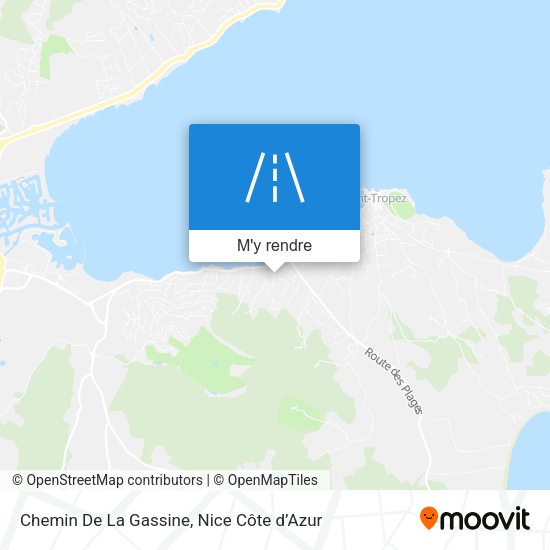 Chemin De La Gassine plan