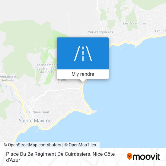 Place Du 2e Régiment De Cuirassiers plan