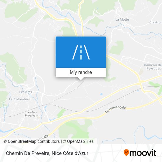 Chemin De Preveire plan