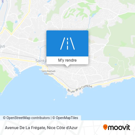 Avenue De La Frégate plan