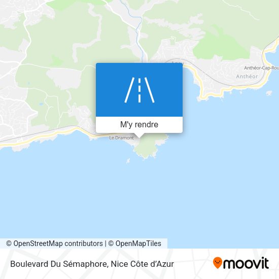 Boulevard Du Sémaphore plan