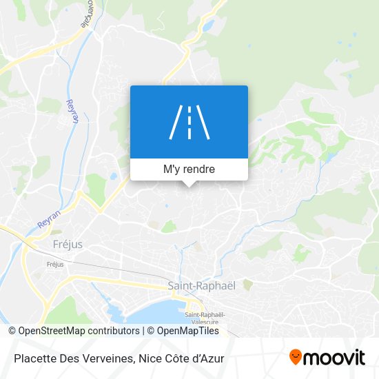 Placette Des Verveines plan