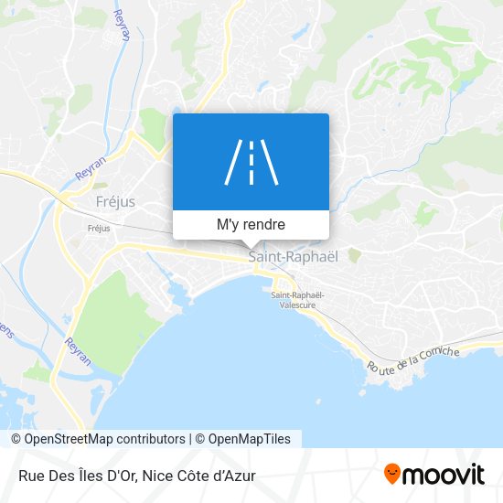 Rue Des Îles D'Or plan