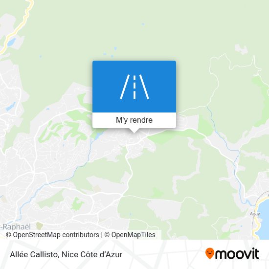 Allée Callisto plan