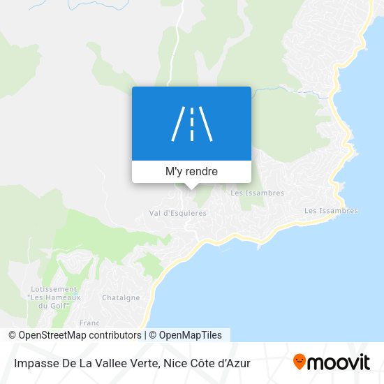 Impasse De La Vallee Verte plan