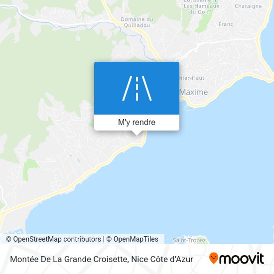 Montée De La Grande Croisette plan