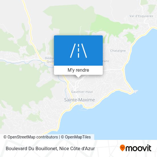 Boulevard Du Bouillonet plan