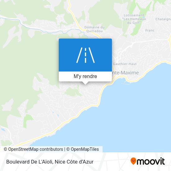 Boulevard De L'Aïoli plan