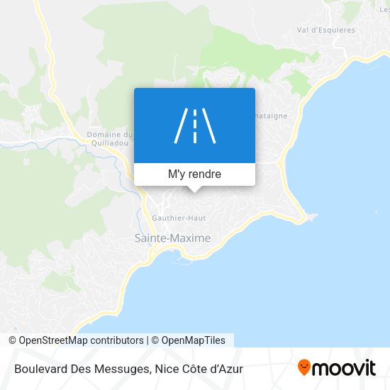 Boulevard Des Messuges plan