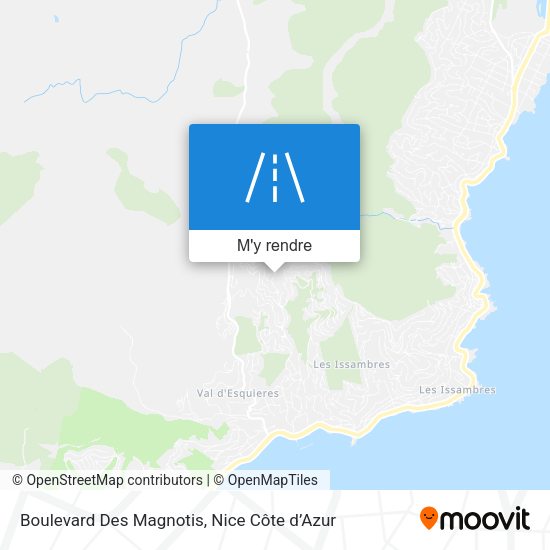 Boulevard Des Magnotis plan