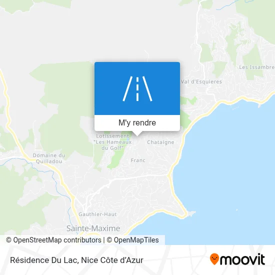 Résidence Du Lac plan