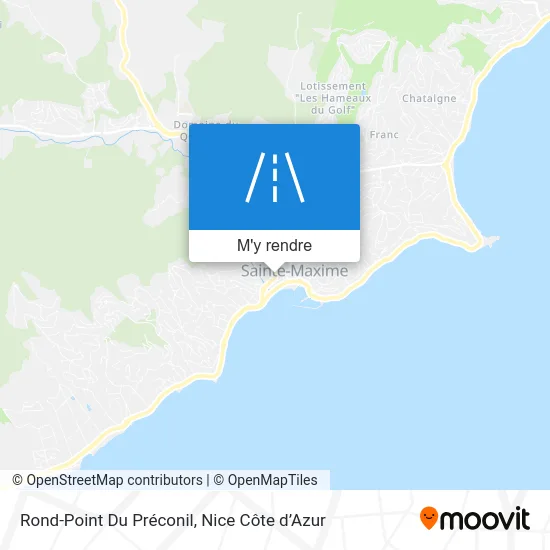 Rond-Point Du Préconil plan