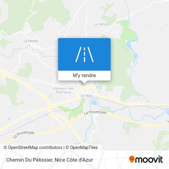 Chemin Du Pélissier plan