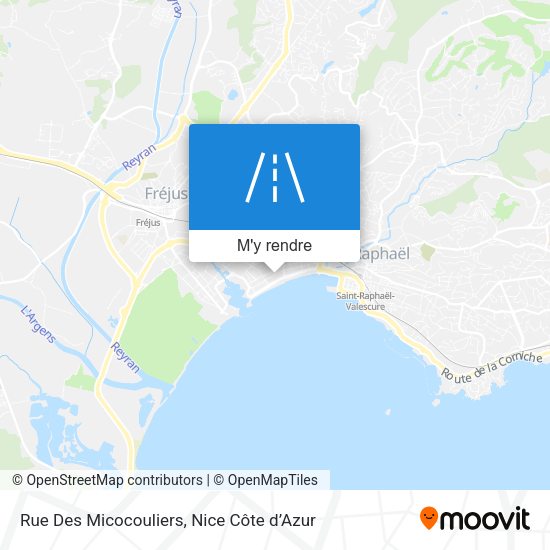 Rue Des Micocouliers plan