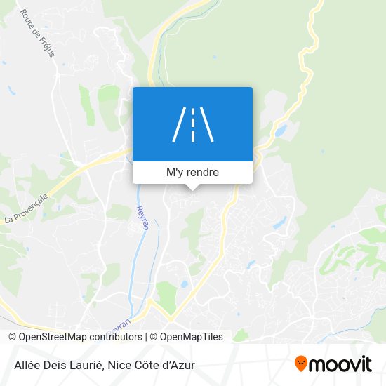 Allée Deis Laurié plan