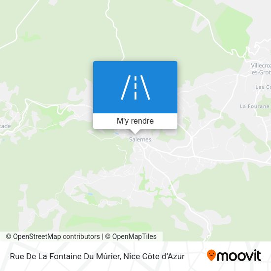 Rue De La Fontaine Du Mûrier plan