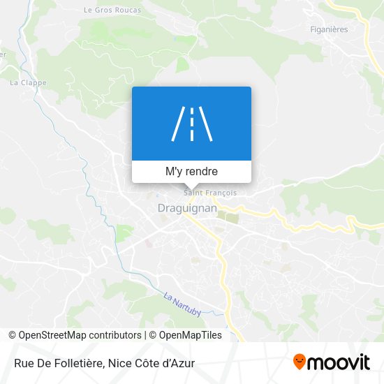 Rue De Folletière plan