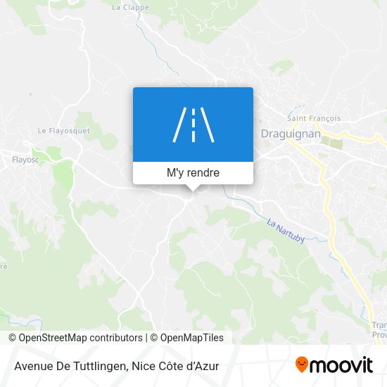 Avenue De Tuttlingen plan